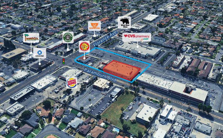 Pictures of Retail property located at 10001 Paramount Blvd, Downey, CA 90240 for lease - image #1
