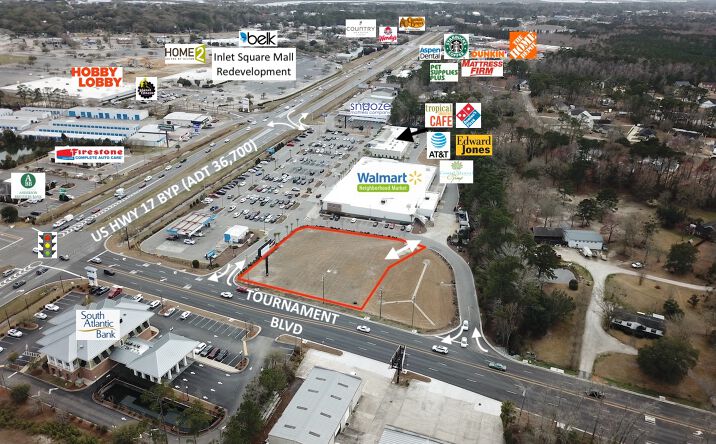 Pictures of Land property located at Tournament Blvd, Murrells Inlet, SC 29576 for lease - image #1