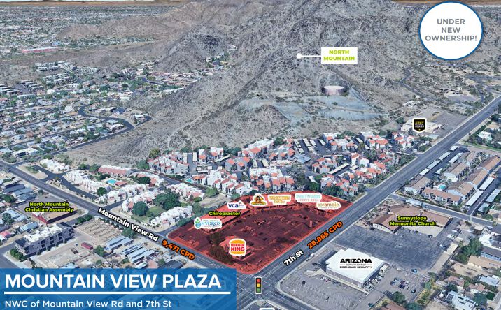 Pictures of Retail property located at 9822 N 7th St, Phoenix, AZ 85020 for lease - image #1