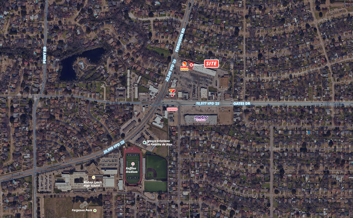 Pictures of Retail property located at 9840 Ferguson Rd, Dallas, TX 75228 for lease - image #1