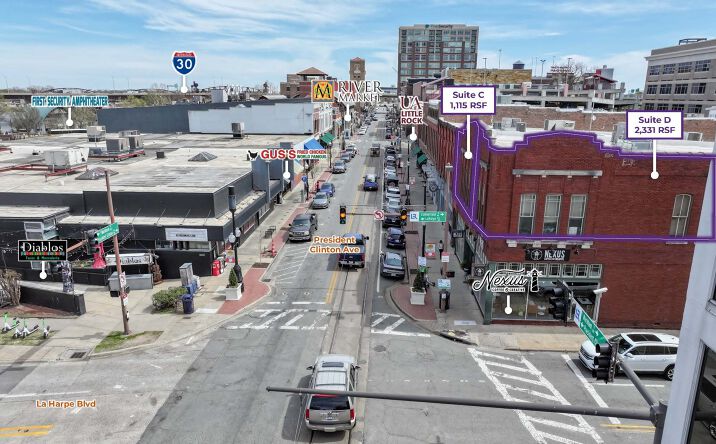Pictures of Office property located at 303 President Clinton Ave, Little Rock, AR 72201 for lease - image #1
