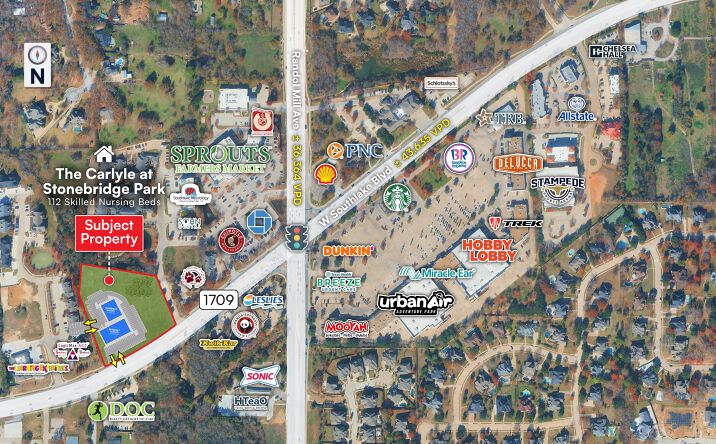 Pictures of Retail, Restaurant, Office property located at 2350 W Southlake Blvd, Southlake, TX 76092 for lease - image #1