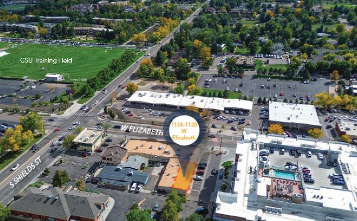 Pictures of Retail, Restaurant property located at 1124 W Elizabeth St, Fort Collins, CO 80521 for lease - image #1