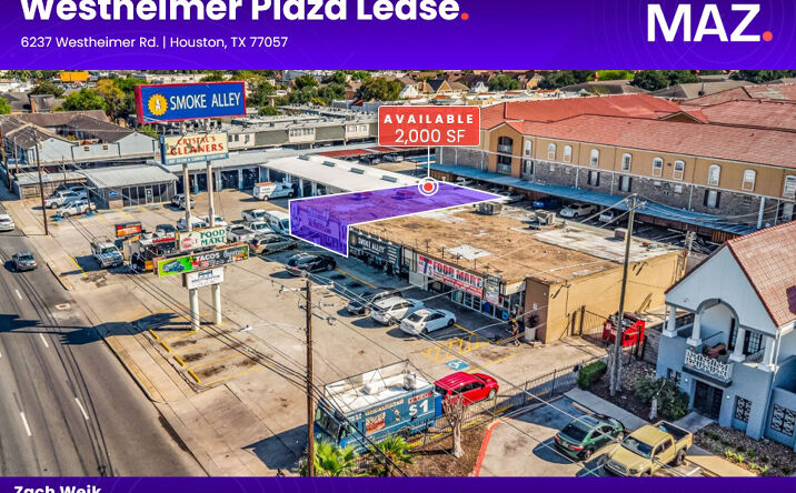 Pictures of Retail property located at 6237 Westheimer Rd, Houston, TX 77057 for lease - image #1