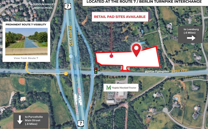 Pictures of Land, Retail property located at 37927 Highland Farm Pl, Purcellville, VA 20132 for lease - image #1
