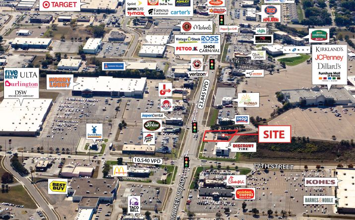 Pictures of Retail property located at 1725 SW Wanamaker Rd, Topeka, KS 66604 for lease - image #1