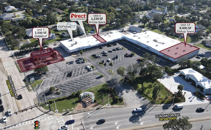Pictures of Retail property located at 4030 S Ridgewood Ave, Port Orange, FL 32127 for lease - image #1