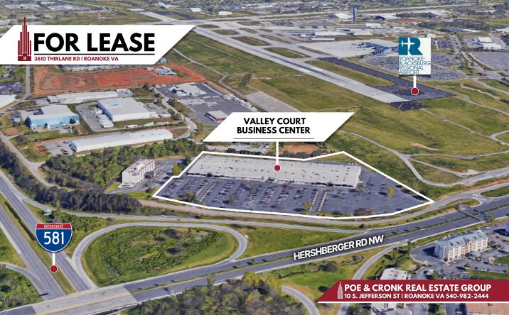 Pictures of Industrial, Office property located at 3610 Thirlane Rd NW, Roanoke, VA 24012 for lease - image #1