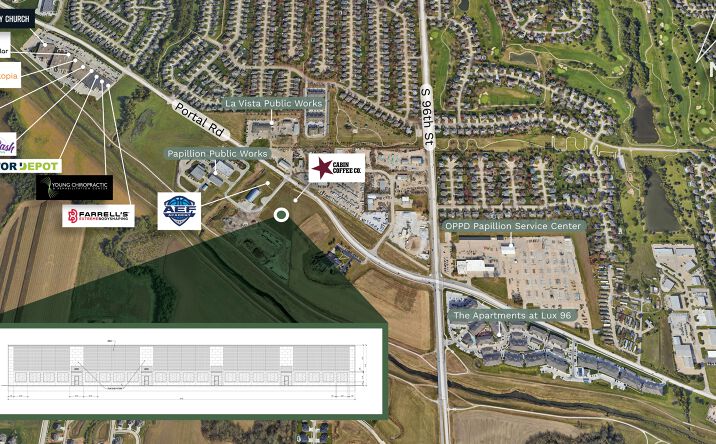 Pictures of Industrial property located at 99th & Portal Road, La Vista, NE 68128 for lease - image #1