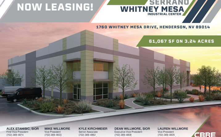 Pictures of Industrial property located at 1760 Whitney Mesa Drive, Henderson, NV 89014 for lease - image #1