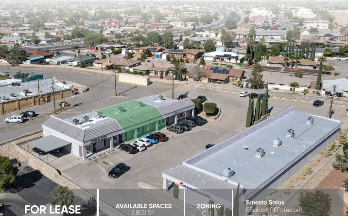 Pictures of Office property located at 10657 Vista Del Sol Dr, El Paso, TX 79935 for lease - image #1