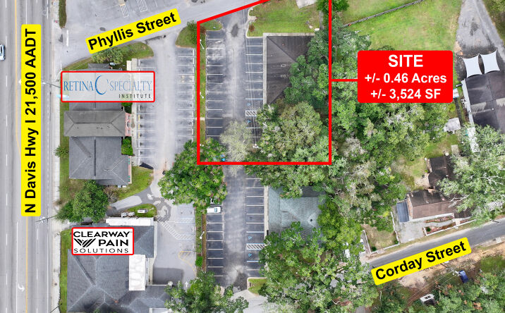 Pictures of Office property located at 510 Corday St, Pensacola, FL 32503 for lease - image #1