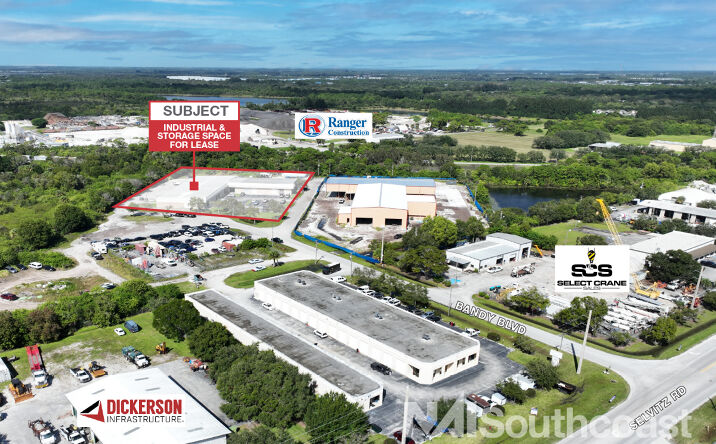 Pictures of Industrial property located at 4240 Bandy Blvd, Fort Pierce, FL 34981 for lease - image #1