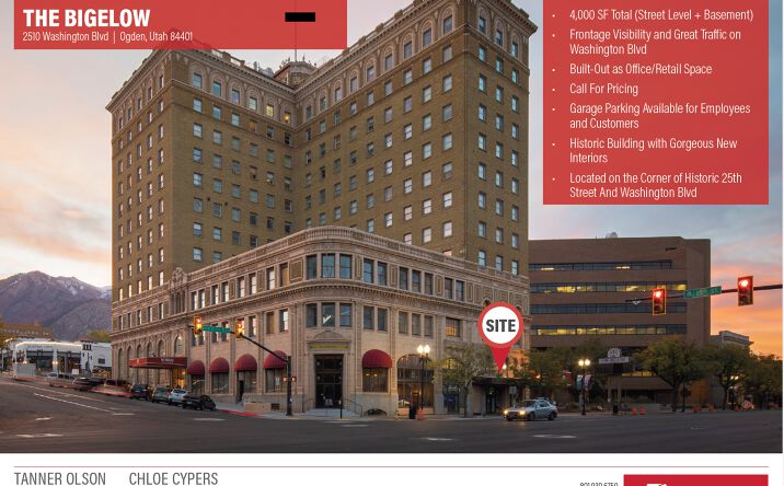 Pictures of Retail, Office property located at 2510 Washington Blvd, Ogden, UT 84401 for lease - image #1