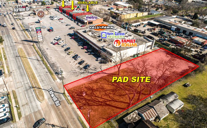 Pictures of Retail, Restaurant, Office property located at 900 - 940 E Tidwell Rd, Houston, TX 77022 for lease - image #1