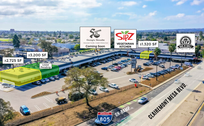 Pictures of Retail, Restaurant property located at 5541 Clairemont Mesa Blvd, San Diego, CA 92117 for lease - image #1