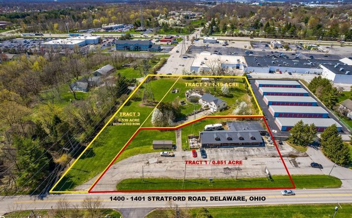 Pictures of Retail, Restaurant, Office, Special Purpose property located at 1400 Stratford Road, Delaware, OH 43015 for lease - image #1