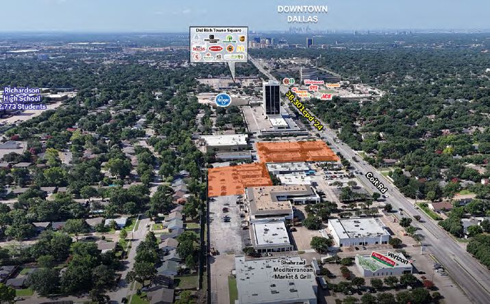 Pictures of Retail, Office, Restaurant property located at 620 N Coit Rd, Richardson, TX 75080 for lease - image #1