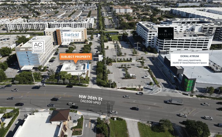 Pictures of Retail, Restaurant property located at 8001 NW 36th St, Doral, FL 33166 for lease - image #1