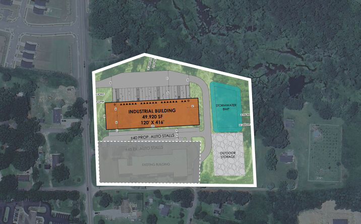 Pictures of Land property located at 1415 W Gannon Ave, Zebulon, NC 27597 for lease - image #1