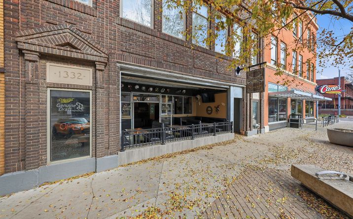 Pictures of Retail, Restaurant property located at 1332 P St, Lincoln, NE 68508 for lease - image #1