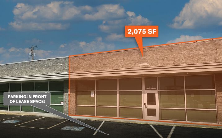 Pictures of Office, Retail property located at 406-410 N Tennessee St, McKinney, TX 75069 for lease - image #1