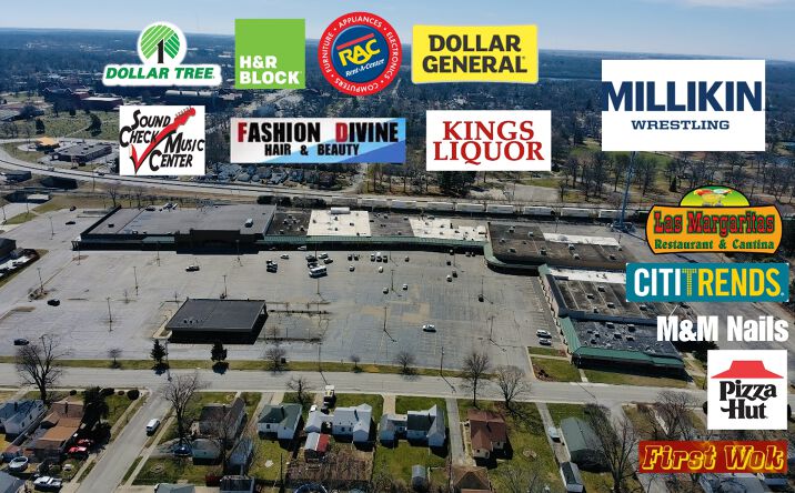 Pictures of Retail property located at 1401 W King St, Decatur, IL 62522 for lease - image #1