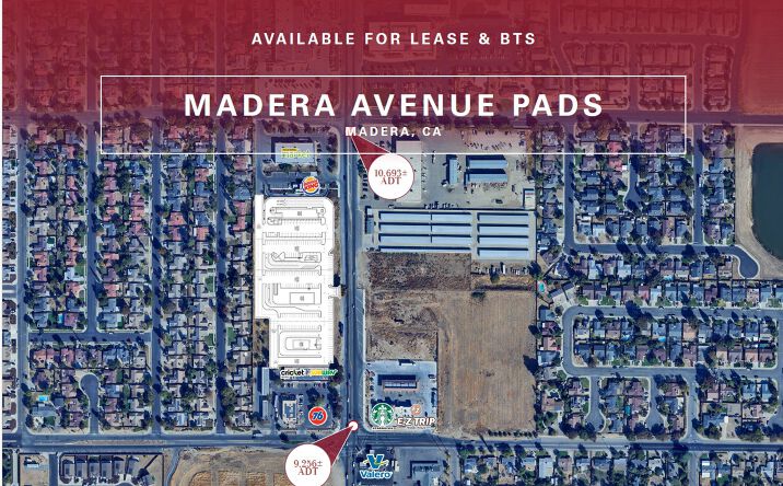 Pictures of Land property located at SWC Madera Avenue & Gary Lane, Madera, CA 93637 for lease - image #1