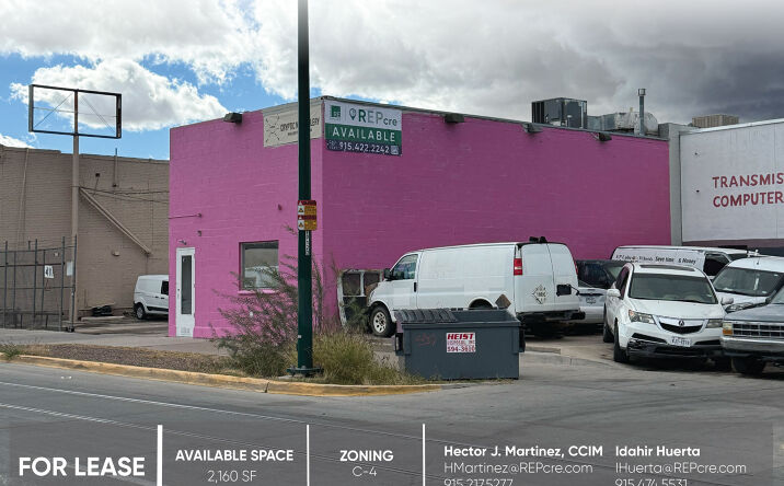 Pictures of Retail, Office property located at 409 S Kansas St, El Paso, TX 79901 for lease - image #1
