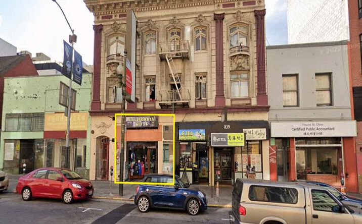 Pictures of Retail property located at 835 Kearny St, SF, CA 94108 for lease - image #1