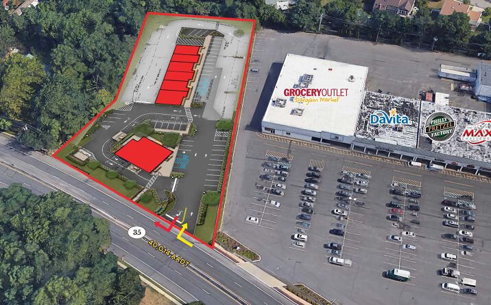 Pictures of Retail property located at 3091 Route 35, Hazlet, NJ 07730 for lease - image #1