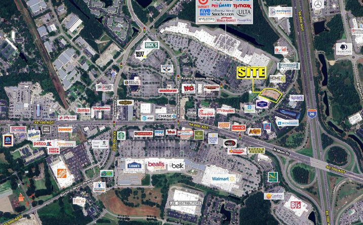 Pictures of Retail property located at 125 Holiday Dr, Summerville, SC 29483 for lease - image #1