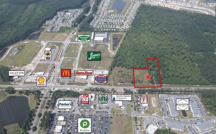 Pictures of Land property located at 1761-1769 State Rd, Summerville, SC 29486 for lease - image #1