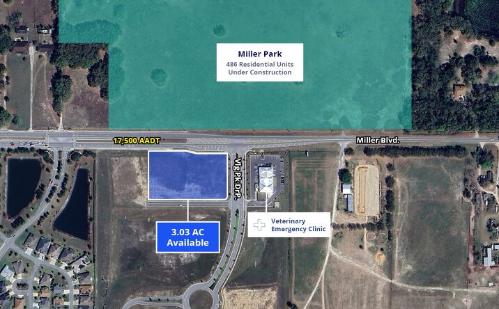 Pictures of Retail, Land property located at 1000 Vlg Pk Dr, Fruitland Park, FL 34731 for lease - image #1