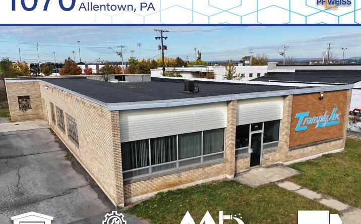 Pictures of Industrial property located at 1070 N Gilmore St, Allentown, PA 18109 for lease - image #1
