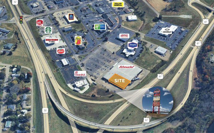 Pictures of Retail, Office, Industrial property located at 934 Valley Creek Dr, Farmington, MO 63640 for lease - image #1