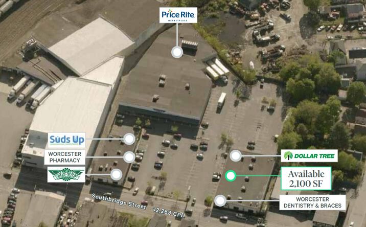 Pictures of Retail property located at 542 Southbridge Stre, Worcester, MA 01610 for lease - image #1