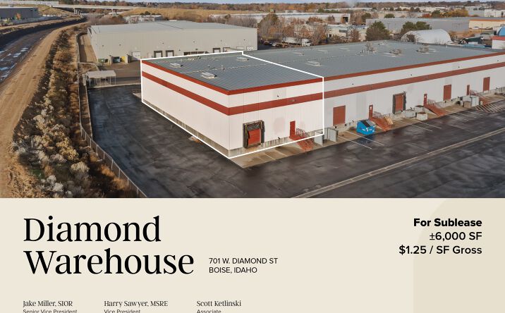 Pictures of Industrial property located at 701 W Diamond St, Boise, ID 83705 for lease - image #1