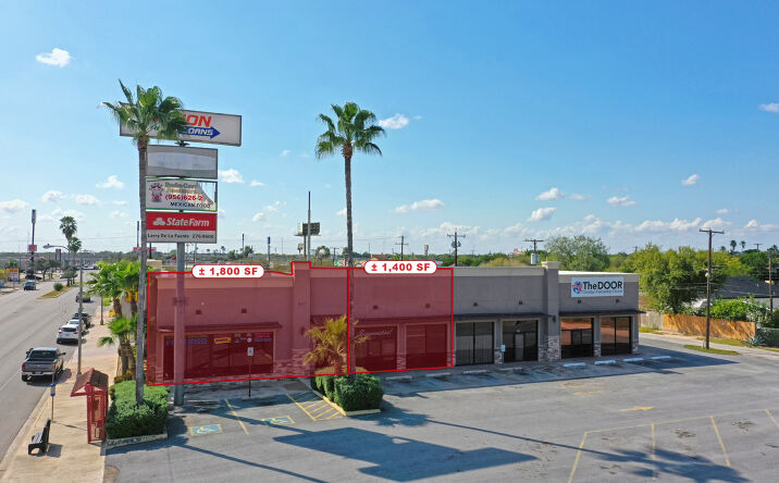 Pictures of Retail, Restaurant, Office property located at 408 S Sam Houston Blvd, San Benito, TX 78586 for lease - image #1