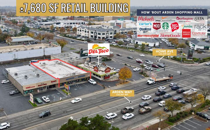 Pictures of Retail property located at 2210 Arden Wy, Sacramento, CA 95825 for lease - image #1