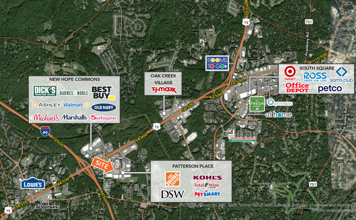 Pictures of Retail property located at 5241 McFarland Dr, Durham, NC 27707 for lease - image #1