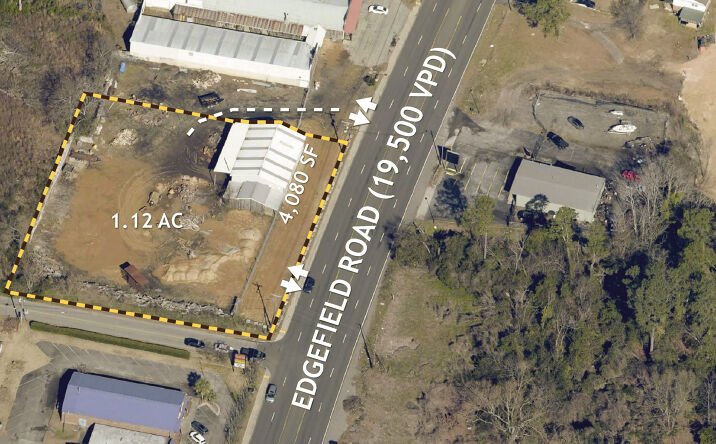 Pictures of Office, Industrial, Land property located at 522 Edgefield Rd, Belvedere, SC 29841 for lease - image #1