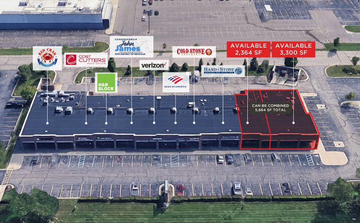 Pictures of Retail property located at 35774 Van Dyke Ave, Sterling Heights, MI 48312 for lease - image #1