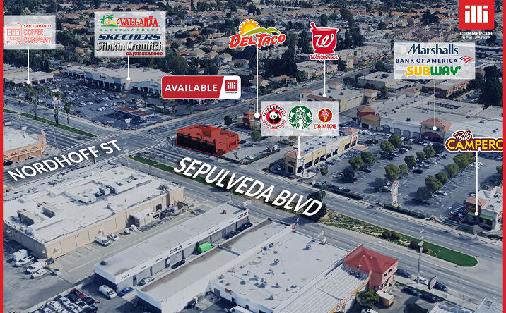 Pictures of Retail, Office property located at 15350 Nordhoff St, Los Angeles, CA 91343 for lease - image #1