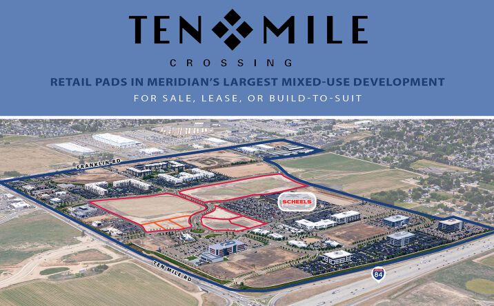 Pictures of Retail, Land property located at S Vanguard Way & S Wayfinder Ave, Meridian, ID 83642 for lease - image #1