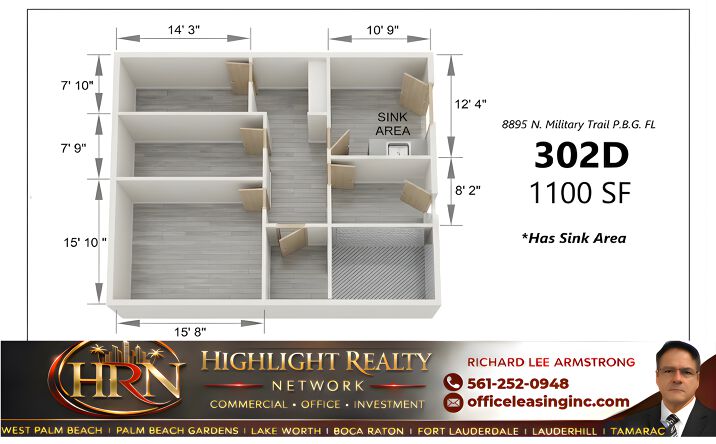 Pictures of Office property located at 8895 N Military Trl, Palm Beach Gardens, FL 33410 for lease - image #1