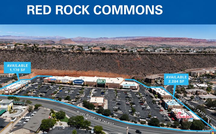 Pictures of Retail property located at 15 S River Rd, St. George, UT 84790 for lease - image #1