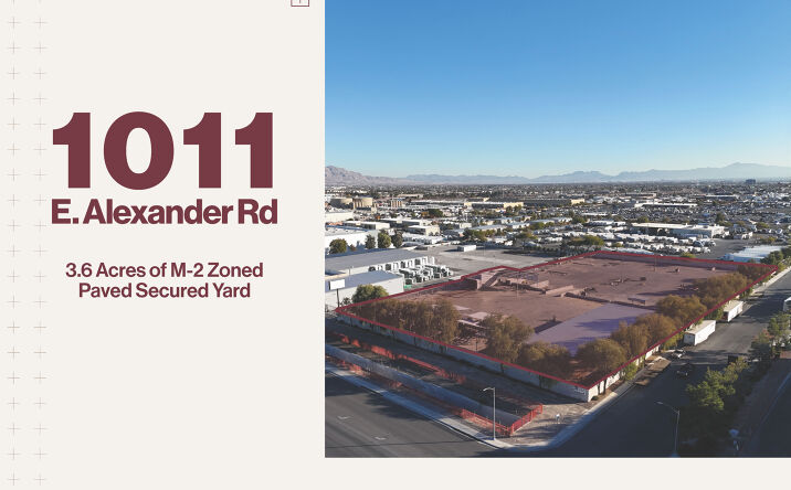 Pictures of Industrial, Land property located at 1011 E Alexander Rd, North Las Vegas, NV 89030 for lease - image #1