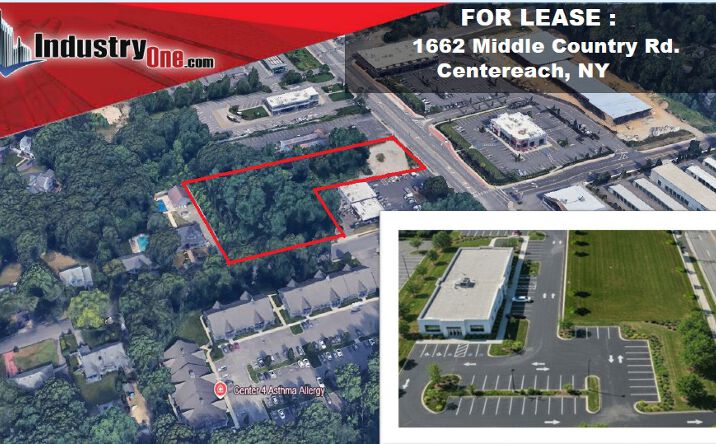 Pictures of Land property located at 1662 Middle Country Rd, Centereach, NY 11720 for lease - image #1