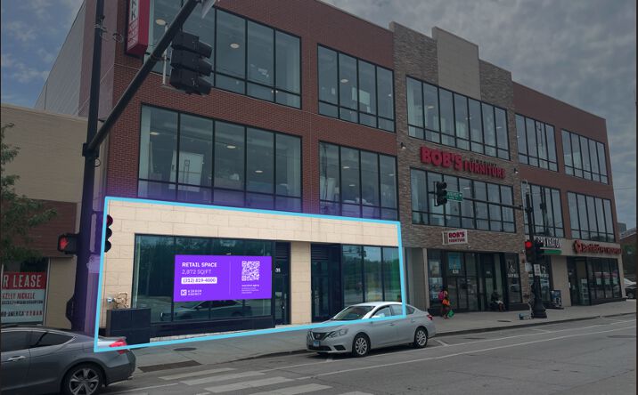 Pictures of Retail property located at 635 W Roosevelt Rd, Chicago, IL 60607 for lease - image #1
